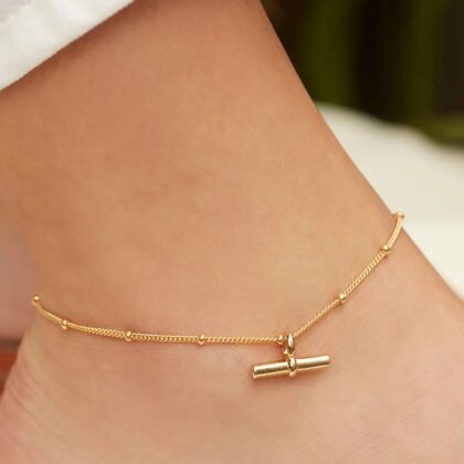 Sleek elegance anklet