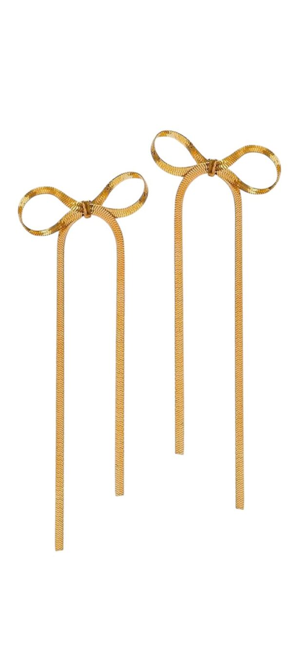 Long Bow Earring