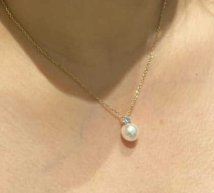 Elegance Pearl Drop Necklace