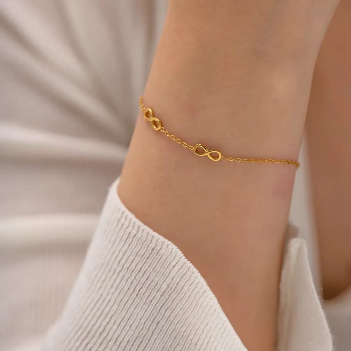 Triple Infinity Bracelet