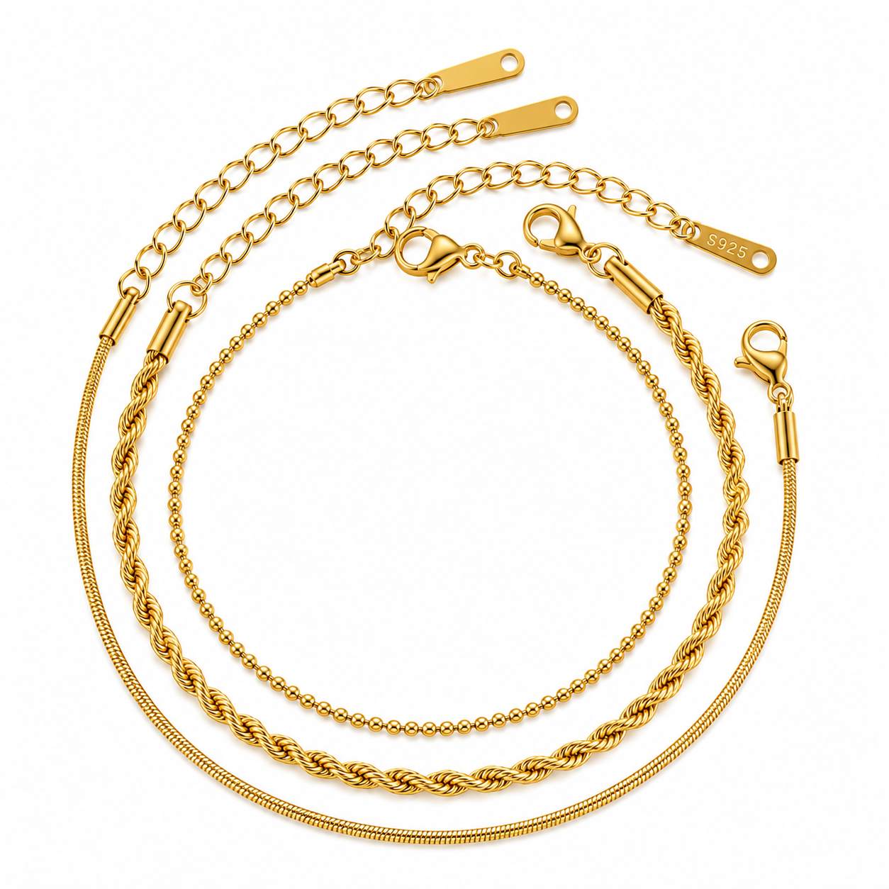 Sleek Stack Bracelet