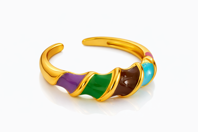 Meenakari Ring