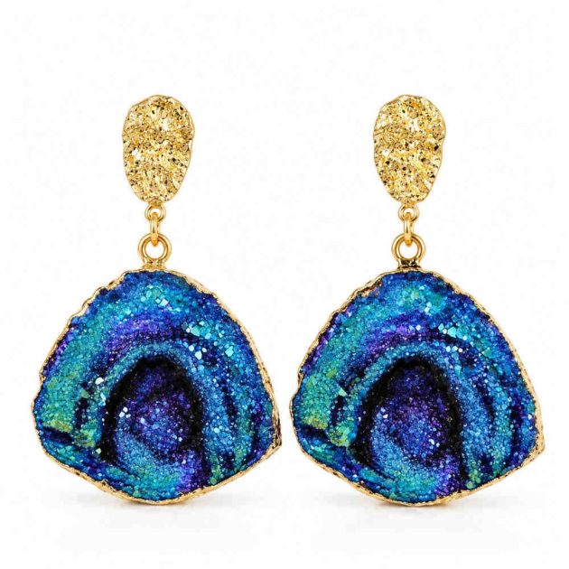 Noor-e-Neel Earrings